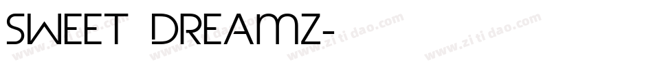 Sweet Dreamz字体转换